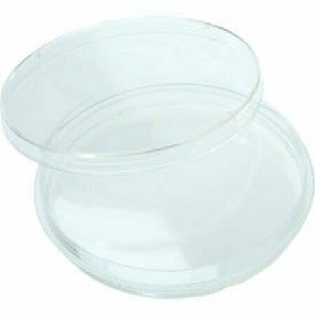 CELLTREAT SCIENTIFIC PRODUCTS CELLTREAT 100x15mm Tissue Culture Treated Dish w/Grip Ring, Sterile, Clear, Polystyrene, 500PK 229690
